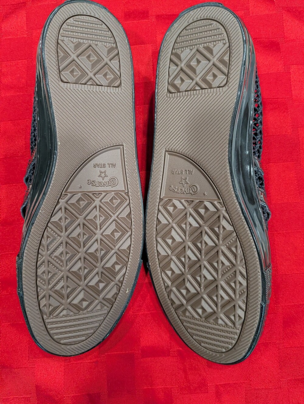 Black Mesh Double-Strap Mary Jane Flats - Picture 3 of 6